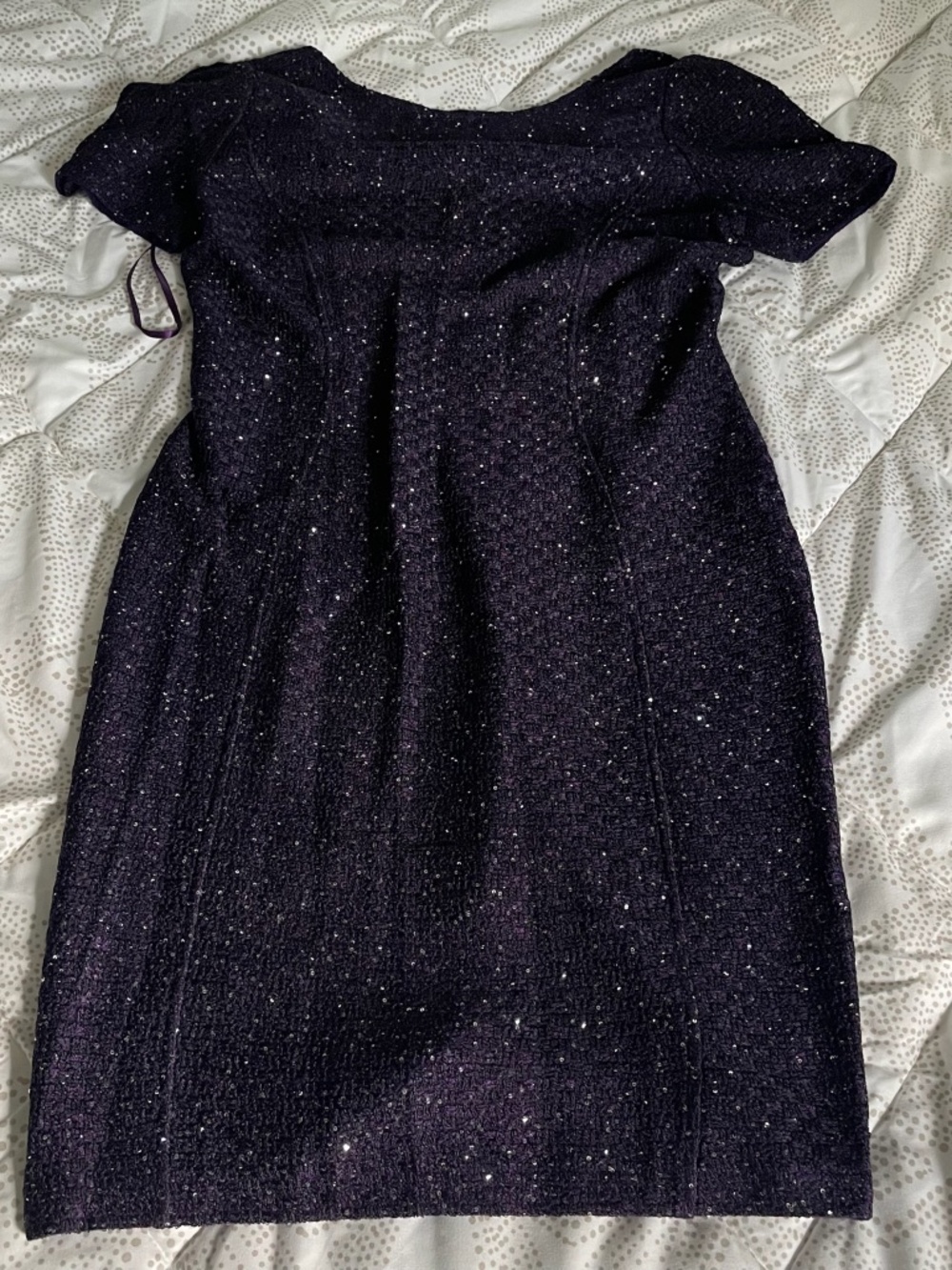 St. John Purple Formal Dress Size 8 NWT
